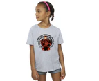 Marvel Girls Comics Daredevil Spiral Cotton T-Shirt (Sports Grey) - BI26380