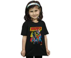 Marvel Comics Girls Avengers Assemble Cotton T-Shirt (Black) - BI26727