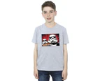 Star Wars Boys Stormtrooper Japanese T-Shirt (Sports Grey) - BI36223