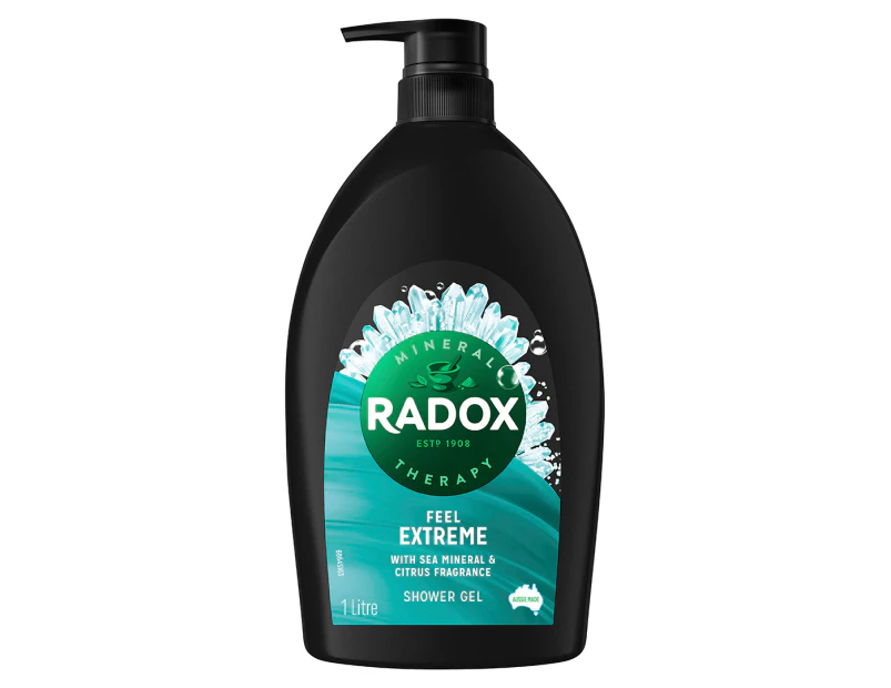 Radox Feel Extreme Shower Gel Body Wash 1L