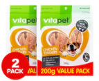 2 x Vitapet Value Pack Chicken Tenders 200g