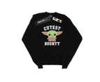 Star Wars Boys The Mandalorian Cutest Bounty Sweatshirt (Black) - BI36381