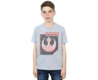 Star Wars Boys The Last Jedi Light Side T-Shirt (Sports Grey) - BI36416