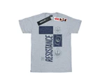 Star Wars Boys The Last Jedi The Resistance T-Shirt (Sports Grey) - BI36440