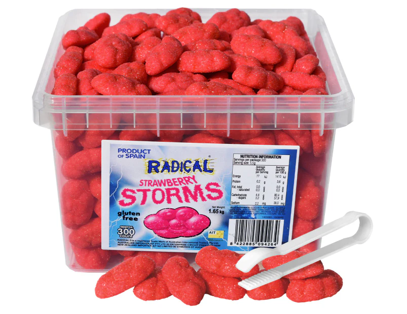 Radical Storm Clouds Strawberry 300pk