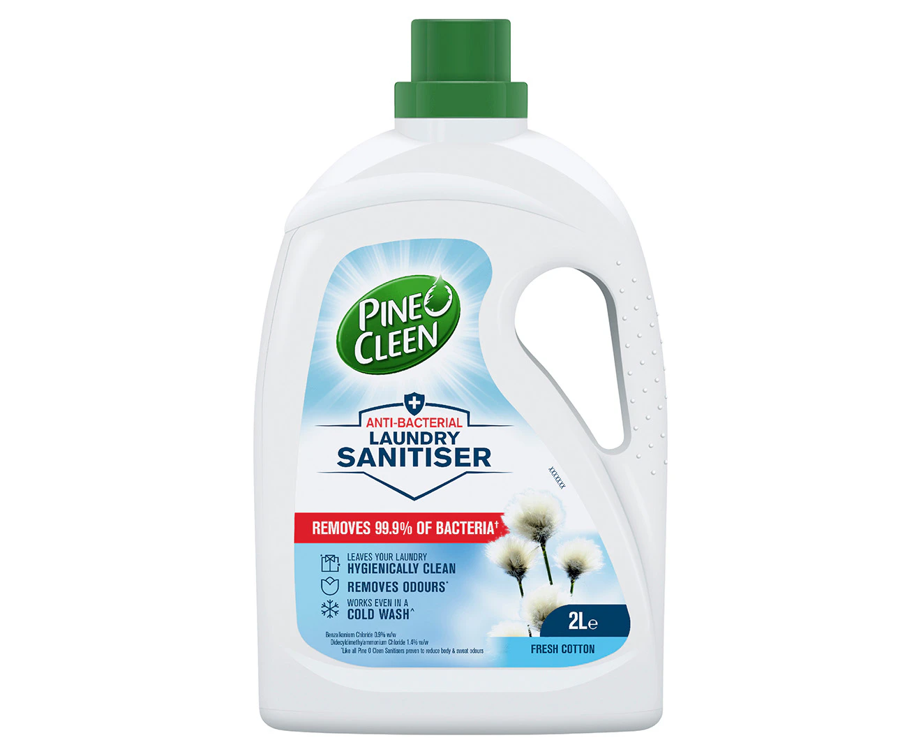 Pine O Cleen Antibacterial Laundry Sanitiser Fresh Cotton 2L