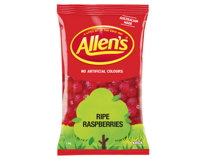 Allen's Ripe Raspberries 1.3kg