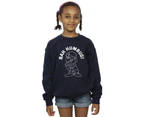Disney Girls Snow White Grumpy Humbug Sweatshirt (Navy Blue) - BI37143