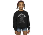 Disney Girls Snow White Grumpy Humbug Sweatshirt (Black) - BI37143