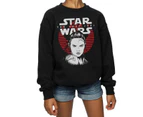 Star Wars Girls The Last Jedi Heroes Sweatshirt (Black) - BI37189