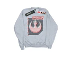 Star Wars Girls The Last Jedi Light Side Sweatshirt (Sports Grey) - BI37281