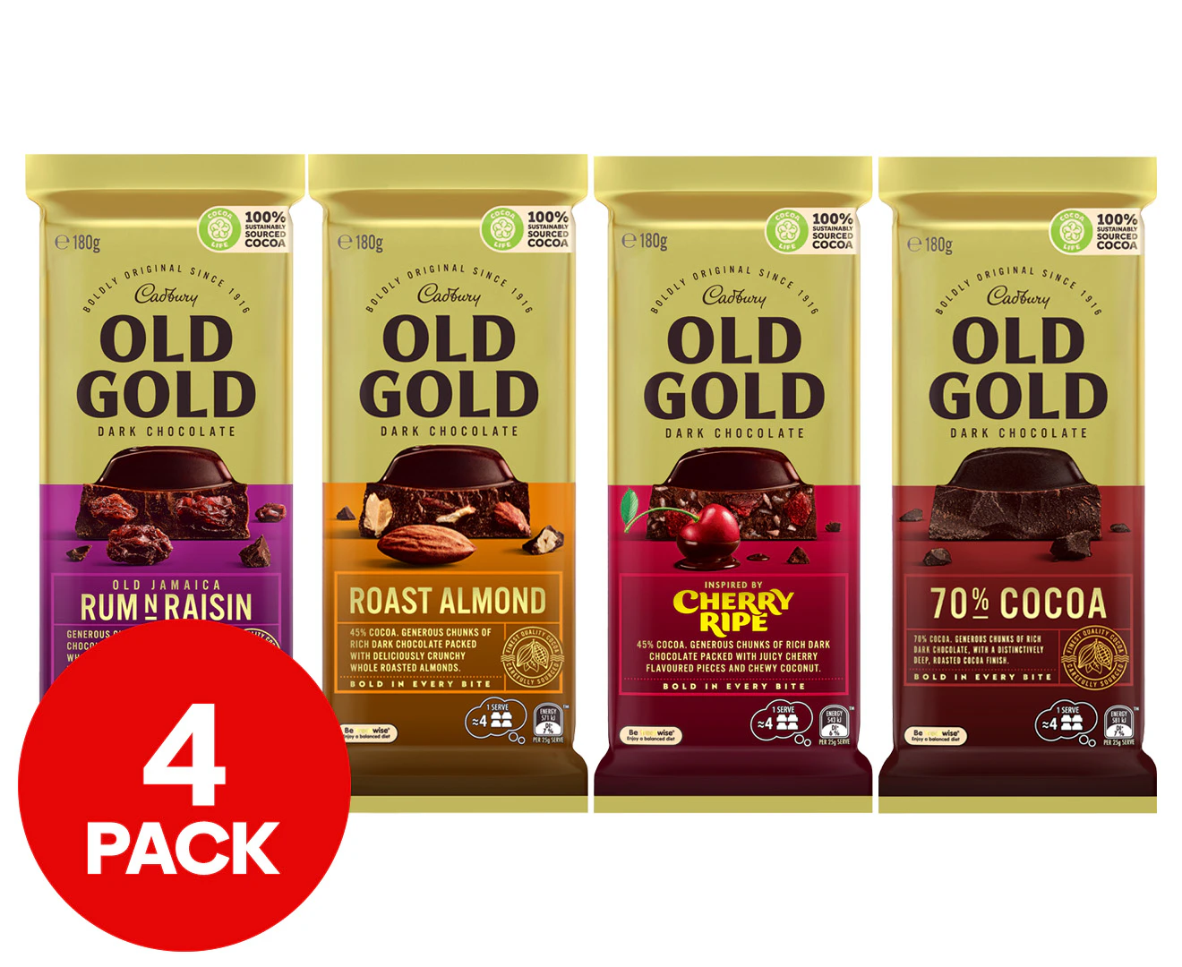 Cadbury Old Gold Variety Pack