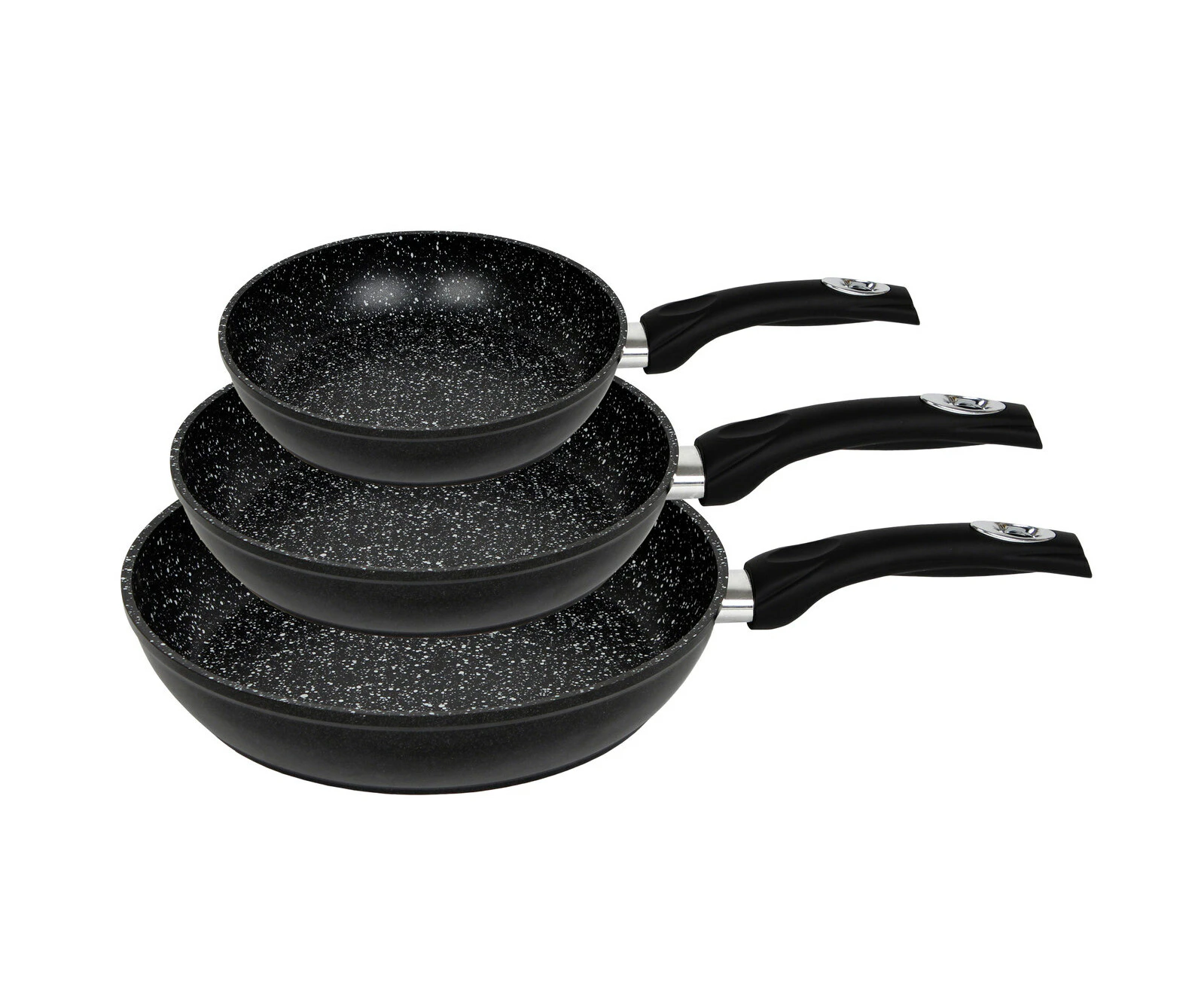 Healthy Choice 3-Piece Forged Non-Stock Frypan Set