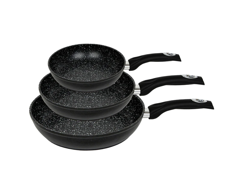 Healthy Choice 3-Piece Forged Frypan Set with Non-stick Coating