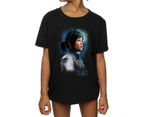 Star Wars Girls The Last Jedi Rose Tico Brushed Cotton T-Shirt (Black) - BI38523