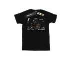 Star Wars Girls The Mandalorian Mando And Co-Pilot Cotton T-Shirt (Black) - BI38909