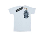 Star Wars Girls The Mandalorian Mando Child Combo Breast Print Cotton T-Shirt (White) - BI39009