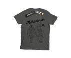 Star Wars Girls The Mandalorian Hunter Profile Cotton T-Shirt (Charcoal) - BI39079