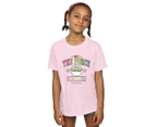 Star Wars Girls The Mandalorian The Force Collegiate Cotton T-Shirt (Baby Pink) - BI39203