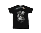 Star Wars Girls The Mandalorian This Way Mando Shield Cotton T-Shirt (Black) - BI39225