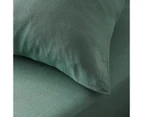 Target Jersey Fitted Sheet with Pillowcase - Green