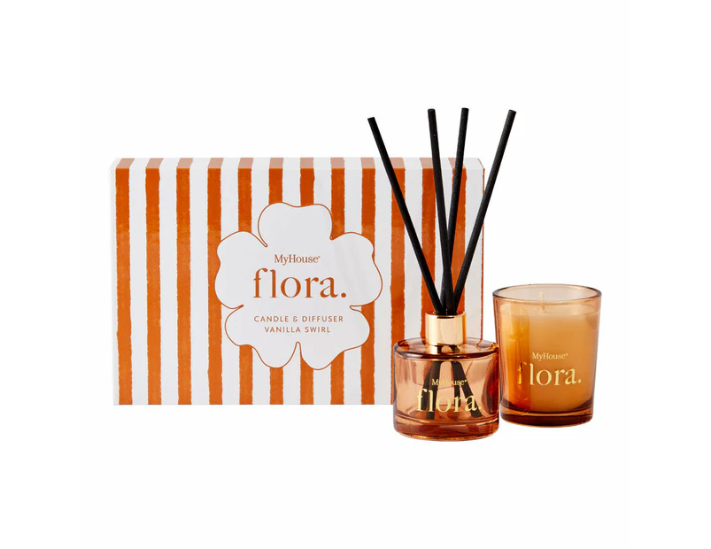 MyHouse  Flora Candle and Diffuser Set