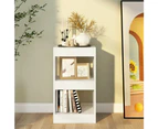 vidaXL Book Cabinet/Room Divider White 40x30x72 cm