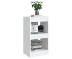 vidaXL Book Cabinet/Room Divider White 40x30x72 cm