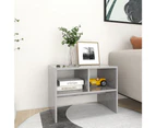 vidaXL Side Table Concrete Grey 60x40x45 cm Engineered Wood