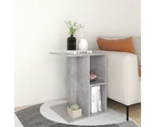 vidaXL Side Table Concrete Grey 60x40x45 cm Engineered Wood