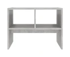 vidaXL Side Table Concrete Grey 60x40x45 cm Engineered Wood