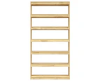 vidaXL Book Cabinet/Room Divider 100x30x200 cm Solid Pinewood