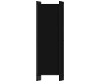 vidaXL 6-Panel Room Divider Black 300x180 cm