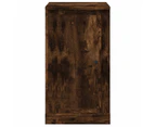 vidaXL Sideboards 2 pcs Smoked Oak 37.5x35.5x67.5 cm Engineered Wood