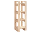 vidaXL Book Cabinet/Room Divider 41x35x125 cm Solid Wood Pine