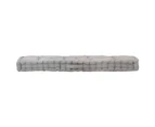 Pallet Floor Cushions 2 pcs Cotton Grey