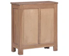 vidaXL Sideboard 65x30x75 cm Solid Teak Wood