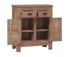 vidaXL Sideboard 65x30x75 cm Solid Teak Wood