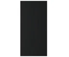 vidaXL Shoe Rack Engineered Wood 92x30x67.5 cm Black
