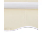 vidaXL Folding Awning Manual Operated 300 cm Cream