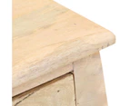 vidaXL Bed Cabinet 28x28x46 cm Solid Mango Wood