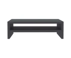 vidaXL Monitor Stand Grey 42x24x13 cm Engineered Wood