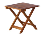 vidaXL 3 Piece Sunlounger with Tea Table Solid Wood Acacia