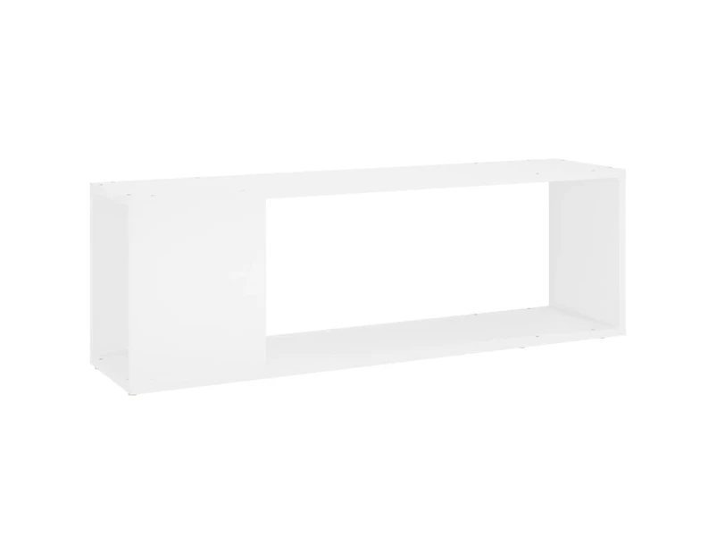 TV Cabinet White 100x24x32 cm Engineered Wood