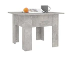 vidaXL Coffee Table Concrete Grey 55x55x42 cm Engineered Wood