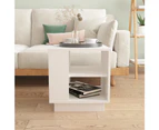 vidaXL Coffee Table White 40x40x43 cm Engineered Wood