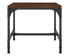 vidaXL Side Tables 2 pcs Brown Oak 40x40x35 cm Engineered Wood