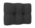 vidaXL 13 Piece Garden Lounge Set with Anthracite Cushions Pinewood