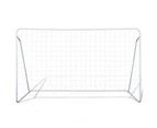 vidaXL Football Goal Nets Steel 2 pcs 240x90x150 cm