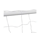 vidaXL Football Goal Nets Steel 2 pcs 240x90x150 cm